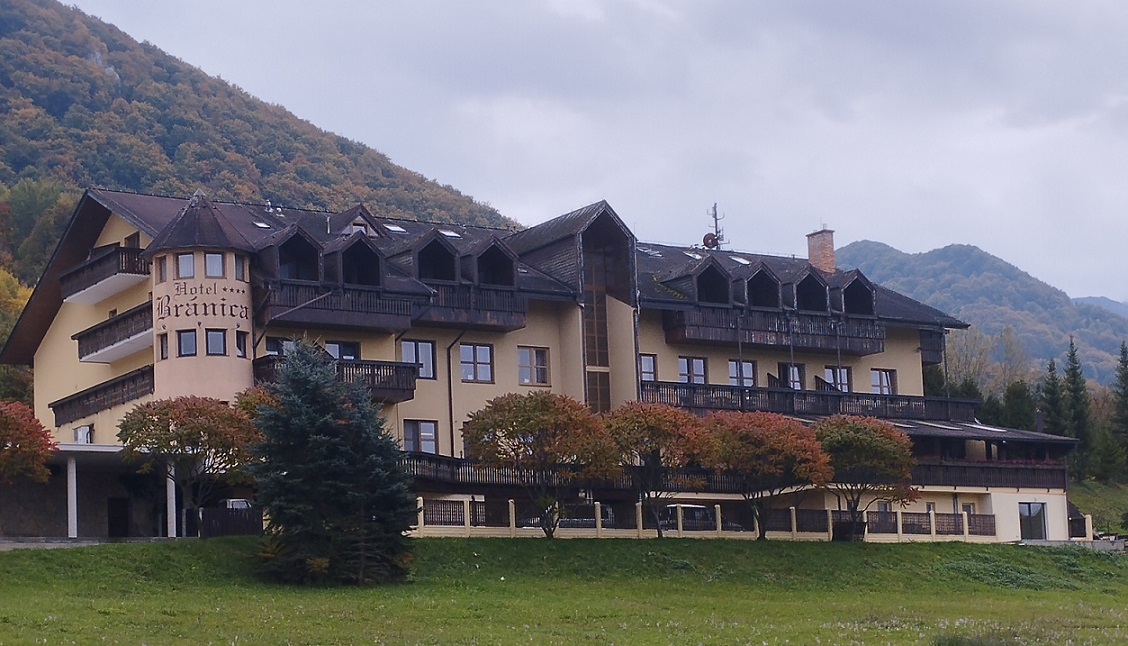 konečný cieľ - hotel Branica